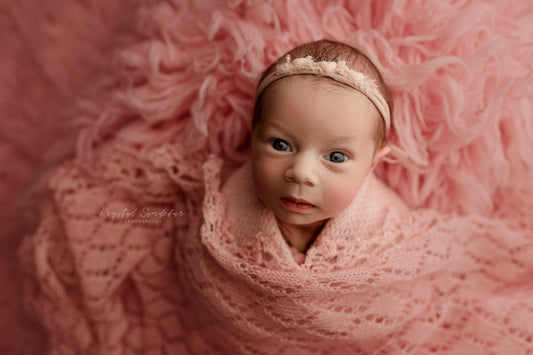 BLUSH Premium Wool Flokati