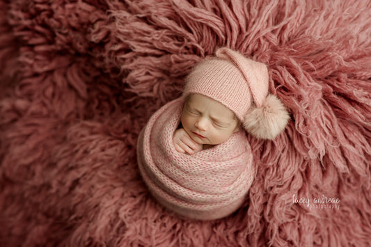 DUSTY ROSE Premium Flokati