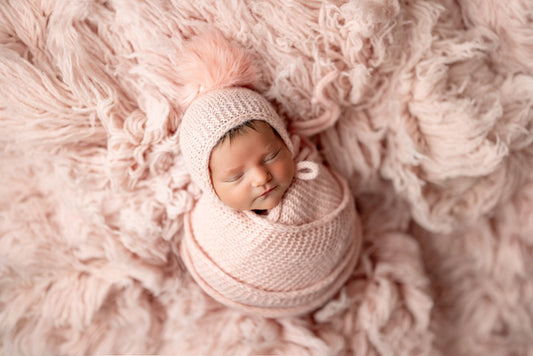 ROSE QUARTZ Premium Wool Flokati