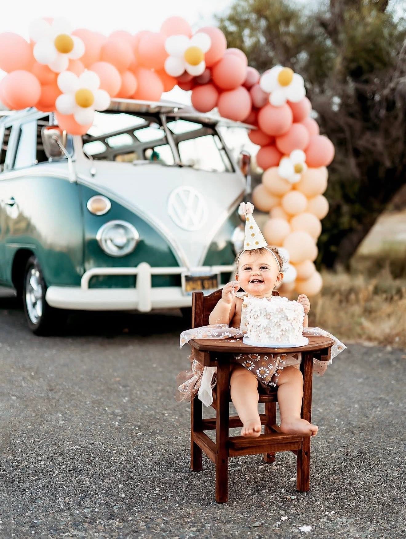 Mini Wooden High Chair
