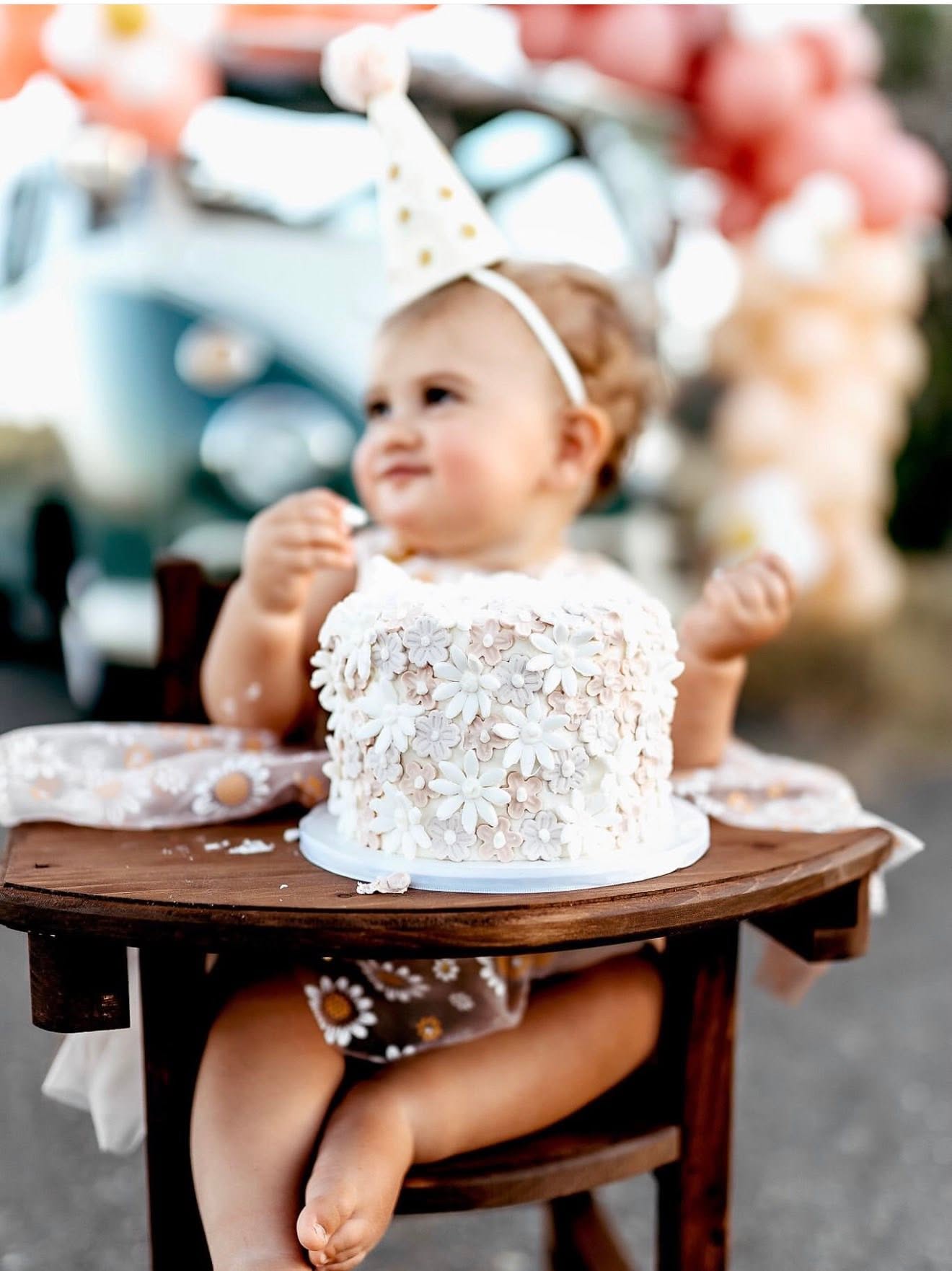 Mini Wooden High Chair