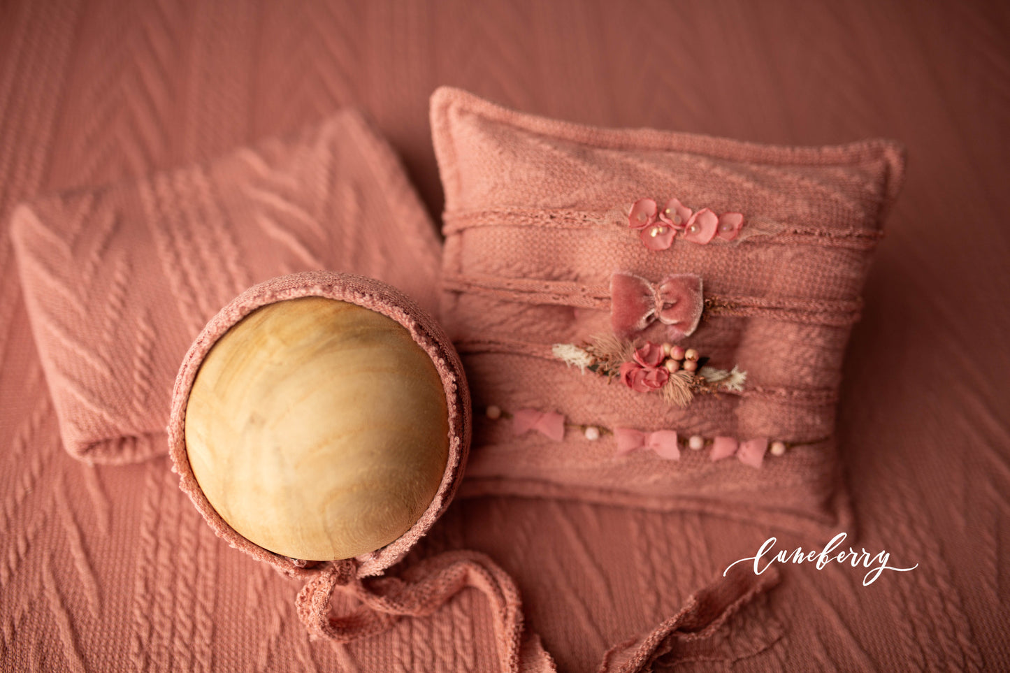 TEXTURED DUSTY ROSE Fabric