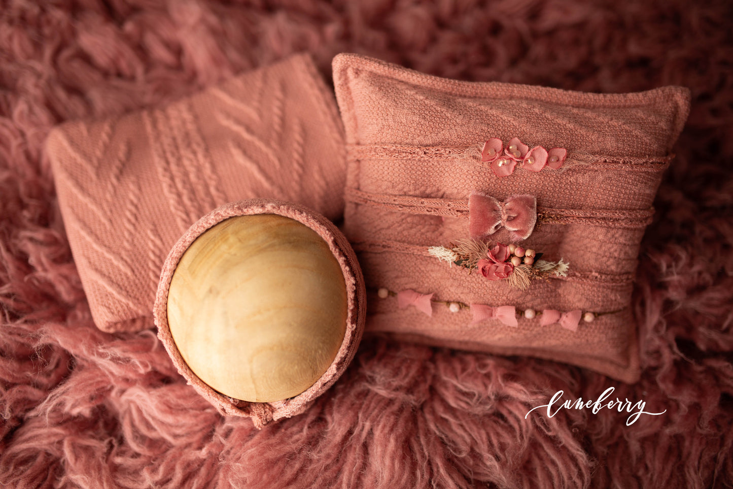 TEXTURED DUSTY ROSE Fabric