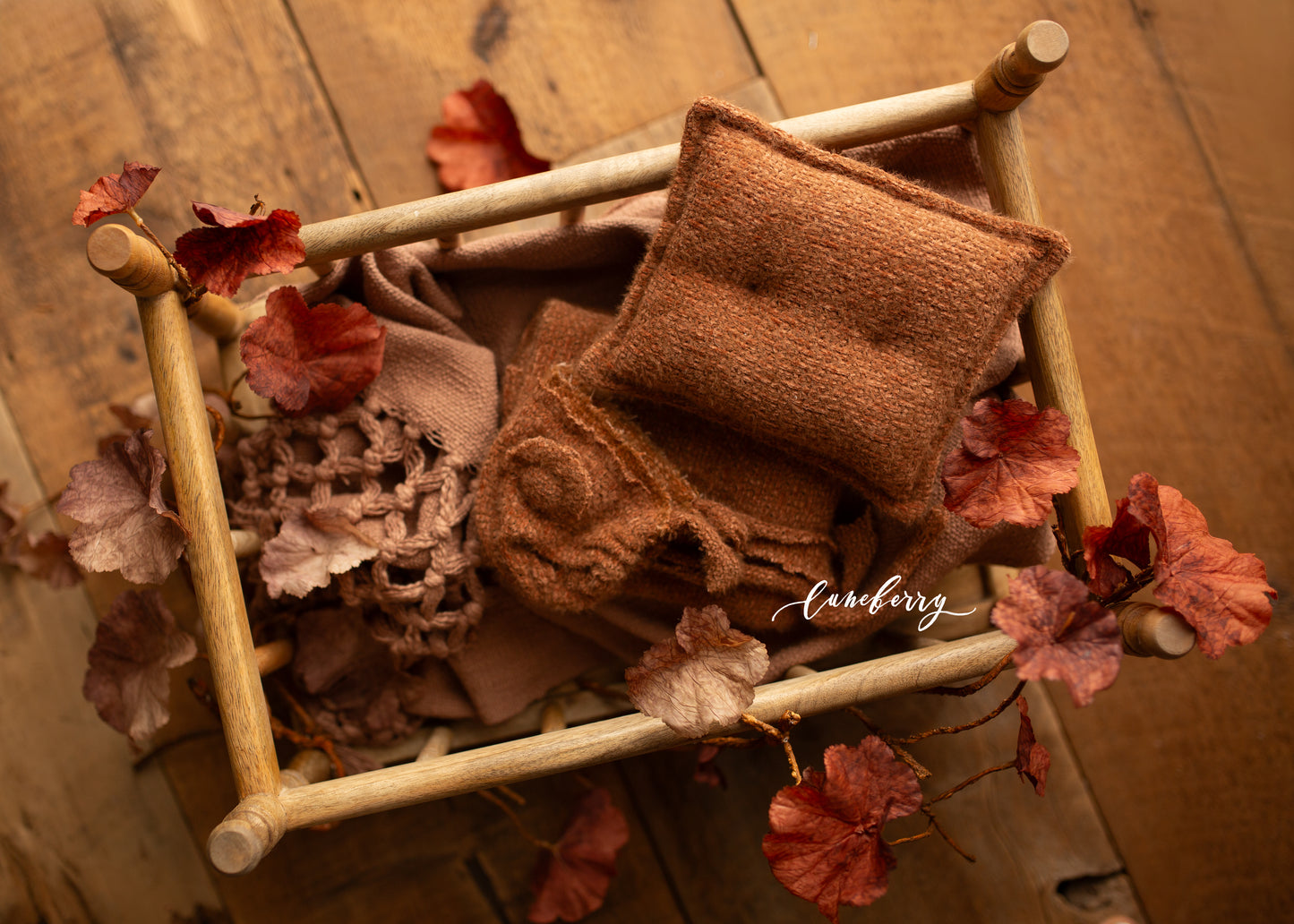 Alysse Spindle Crib Styled Set - Natural