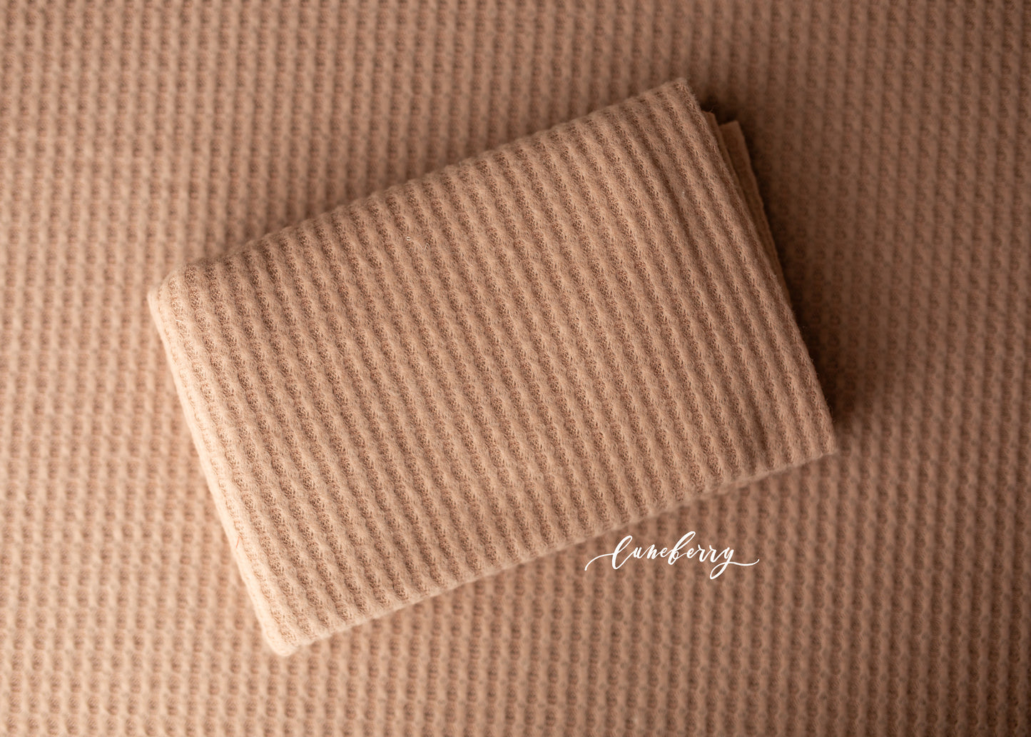 LIGHT BLUSH WAFFLE Fabric