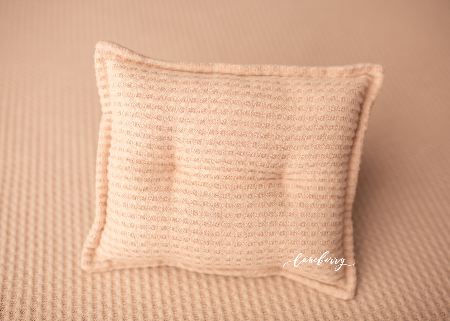 LIGHT BLUSH WAFFLE Fabric