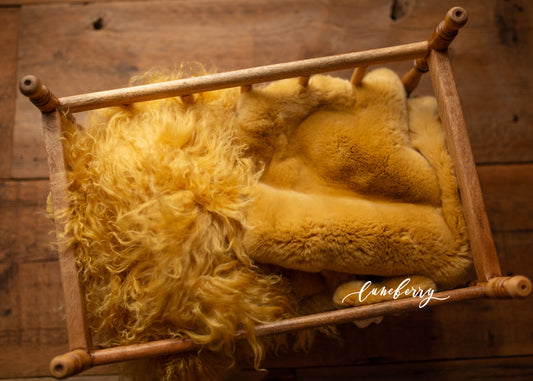 Canary Sheepskin & Rabbit Fur