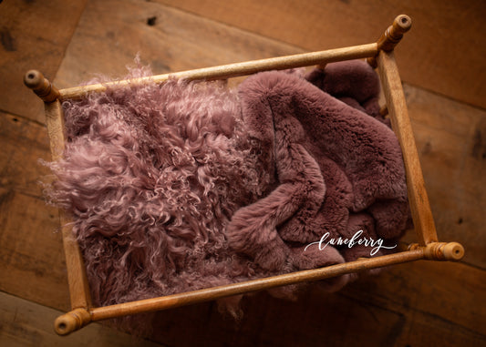 MULBERRY Sheepskin & Rabbit Fur