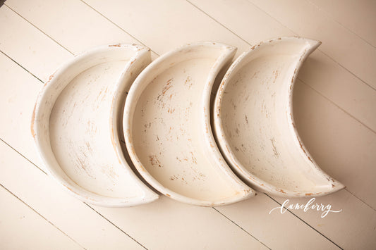 FINAL SALE - Wooden Moon CREAM