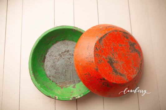 FINAL SALE -   Vintage bowls Two-Tone