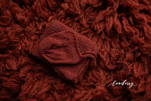 RUST Alpaca Bonnet and Wrap