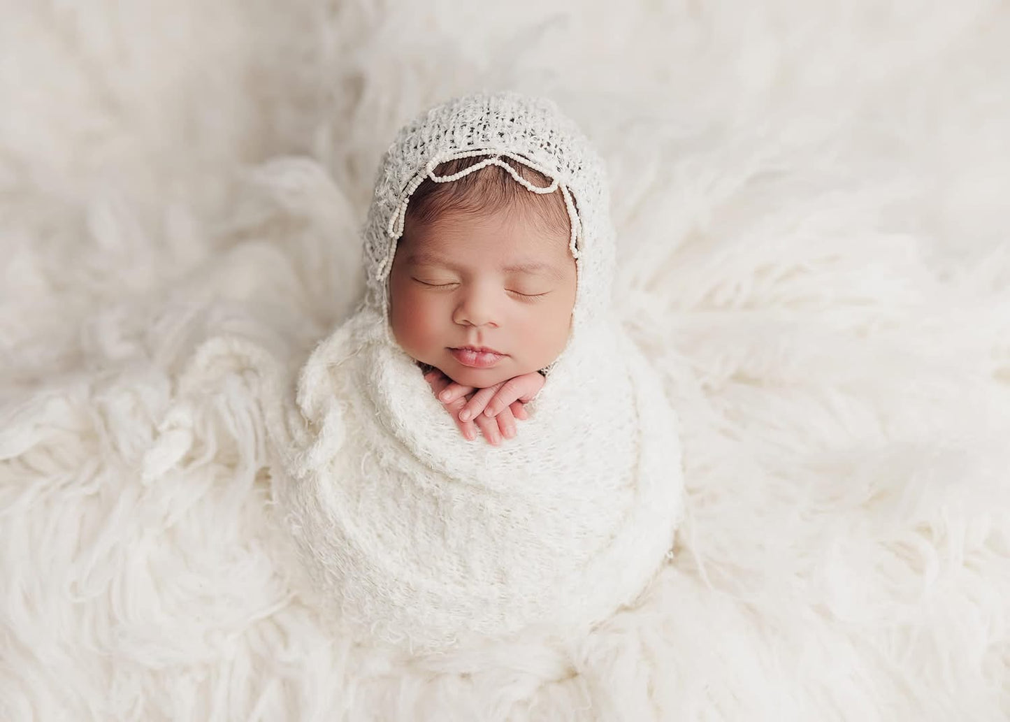 SUPER WHITE Premium Wool Flokati