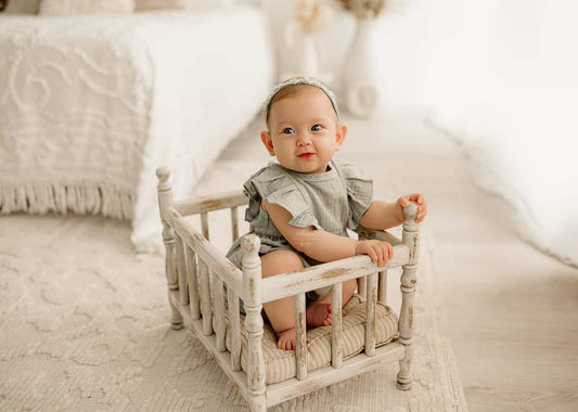 Alysse Spindle Crib - Cream