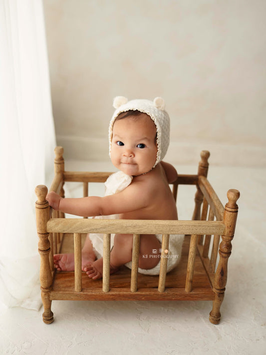 Alysse Spindle Crib - Natural