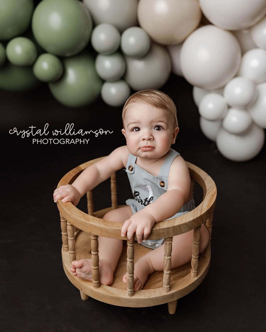 LULLABY Round Spindle Bed