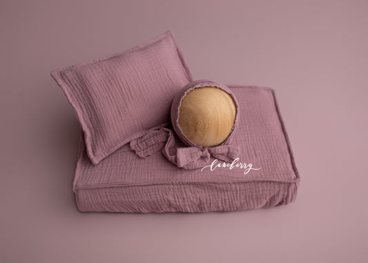 MAE BERRY Bonnet & Mattress Cover- NN Seamless