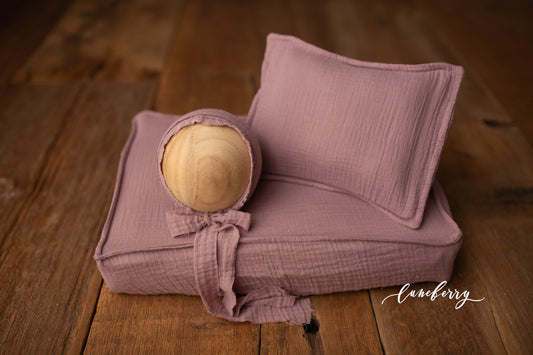Mattress Cover - Dusty Purple