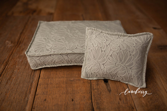 Mattress Cover - Sage Lace