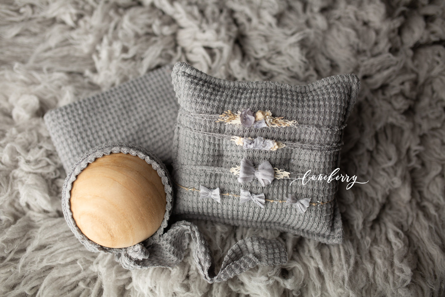 PERFECT LIGHT GREY Waffle Fabric