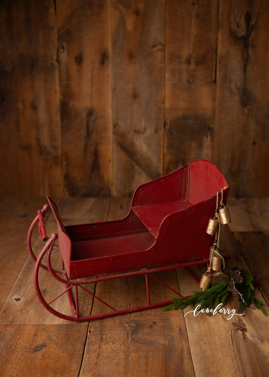 Red Sleigh Holiday Set