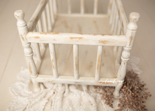 Alysse Spindle Crib - Cream