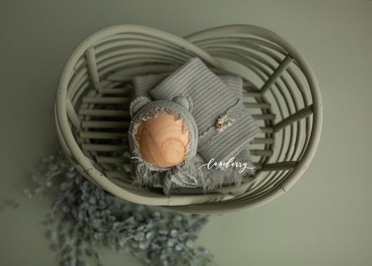 SUCCULANT Bamboo Cradle Styled Set- NN Seamless