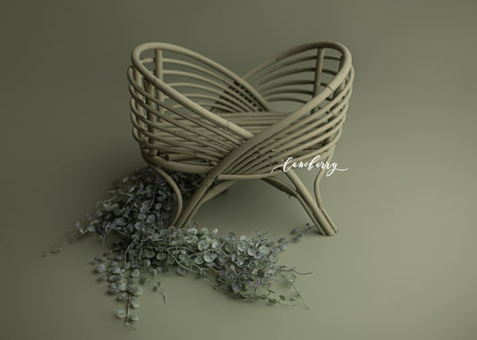 SUCCULANT Bamboo Cradle Styled Set- NN Seamless