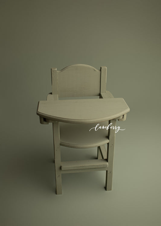 SUCCULANT Wooden High Chair- NN Seamless