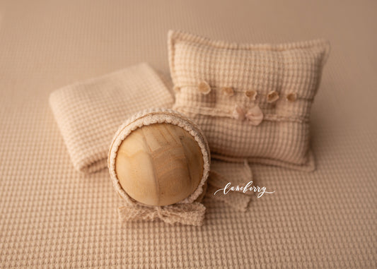 WHEAT WAFFLE Fabric