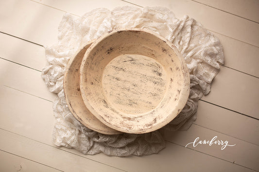 Vintage Bowls - Beige