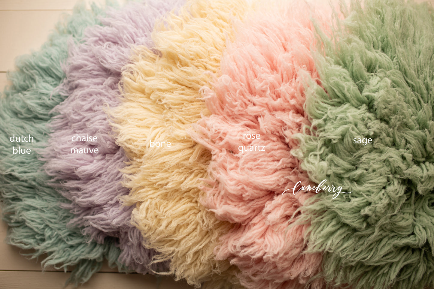 PASTEL TONES - Flokati Bundle!