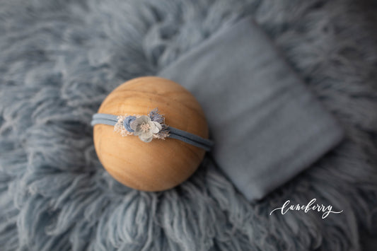 DUSTY BLUE Fabric