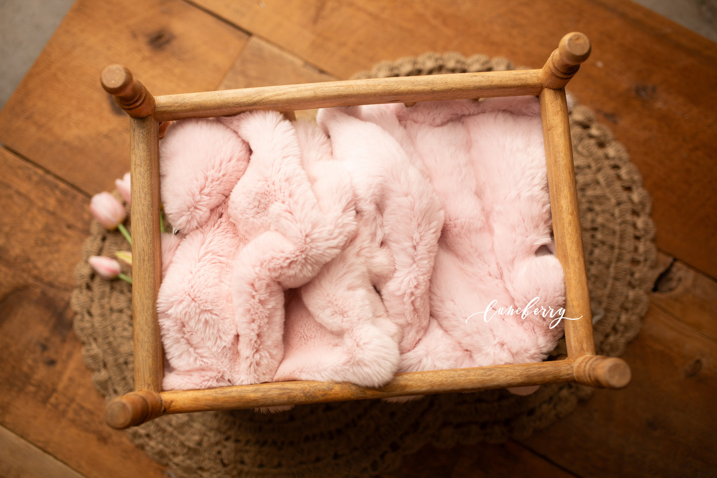 ICY PINK Sheepskin & Rabbit Fur