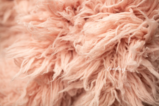 ROSE QUARTZ Premium Wool Flokati