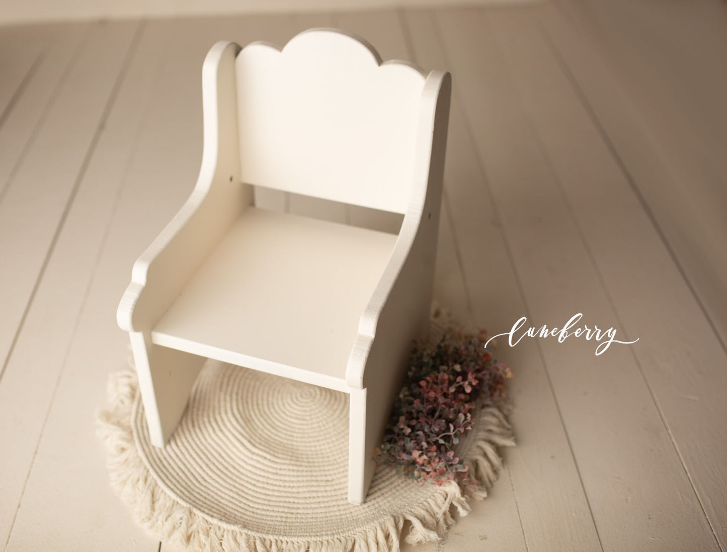 The Eloise - Tiny Little Wooden High Chair PRE-ORDER