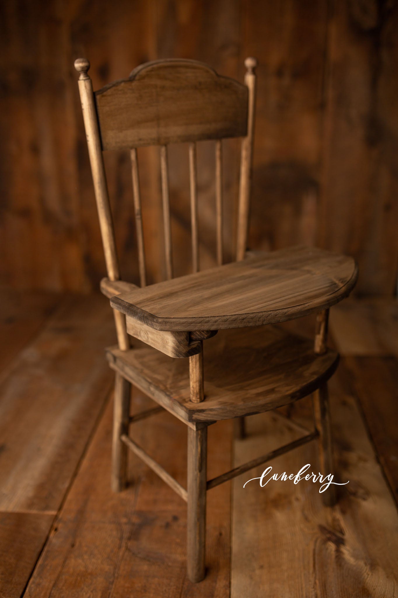 The Cottage Mini Wooden High Chair PRE-ORDER