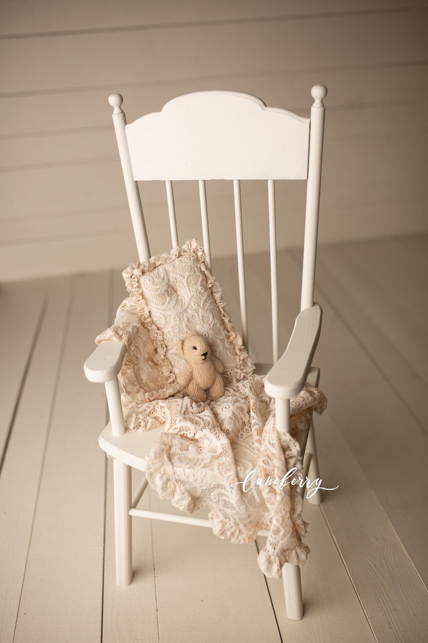 The Cottage Mini Wooden High Chair PRE-ORDER