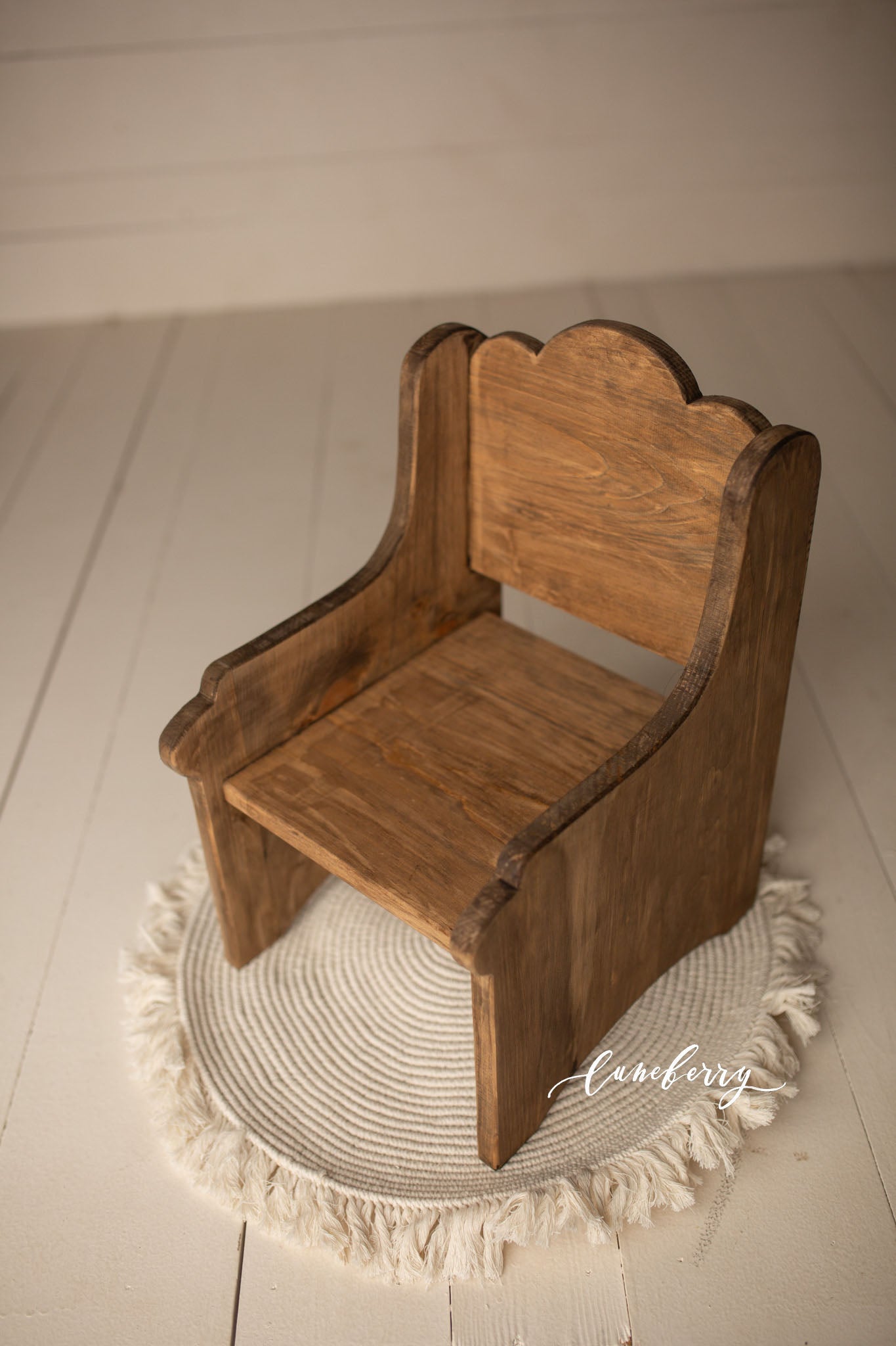 The Eloise - Tiny Little Wooden High Chair PRE-ORDER