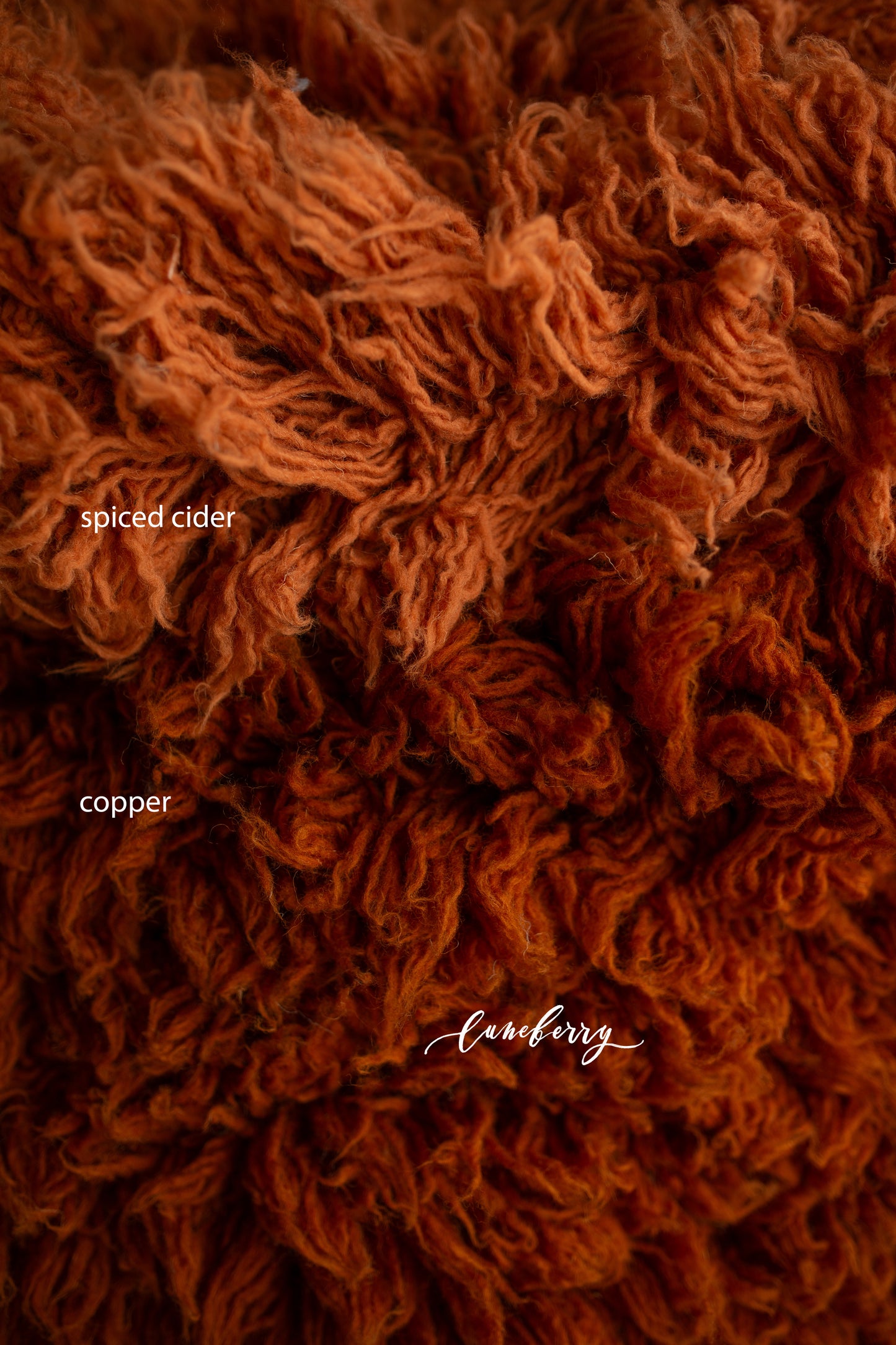 SPICED CIDER Premium Wool Flokati