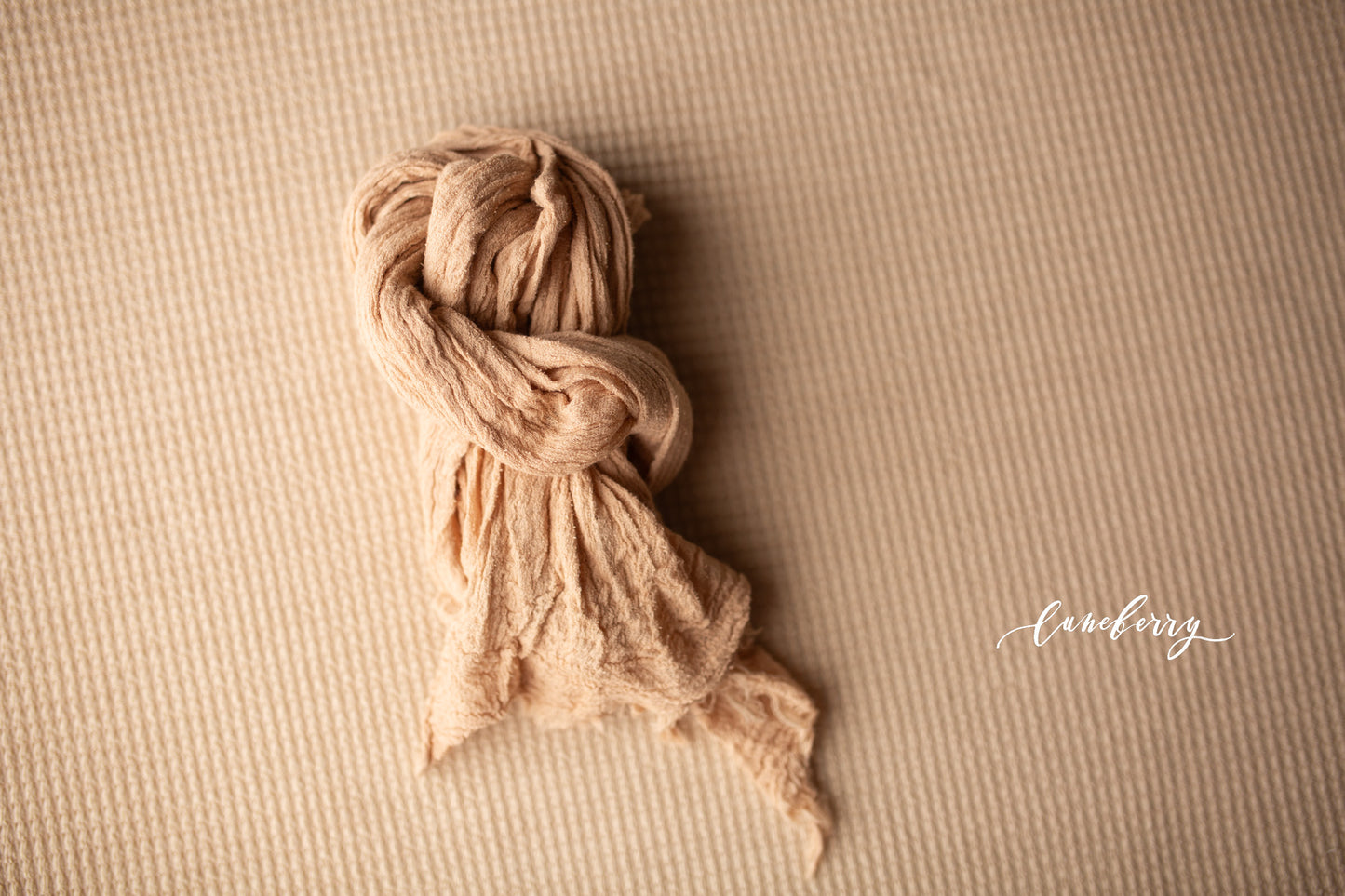 TAN WAFFLE Fabric