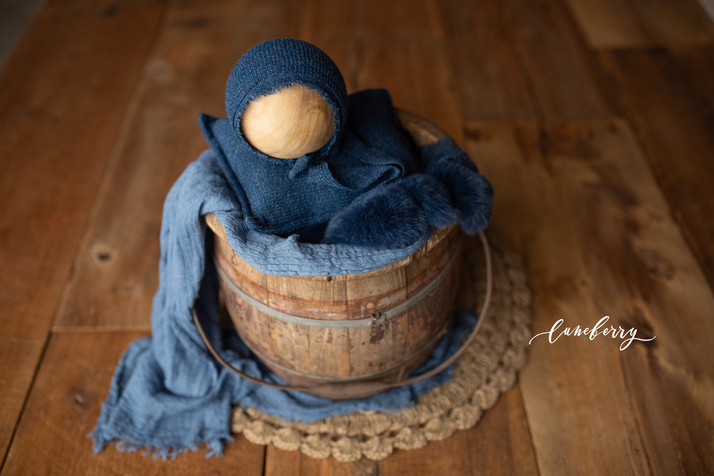 Pooh Bucket set - Blue