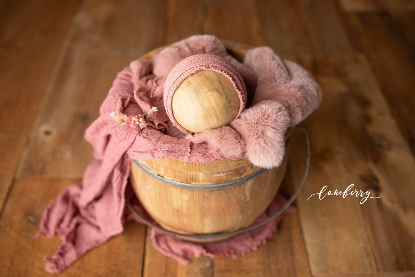 Pooh Bucket set - Pink