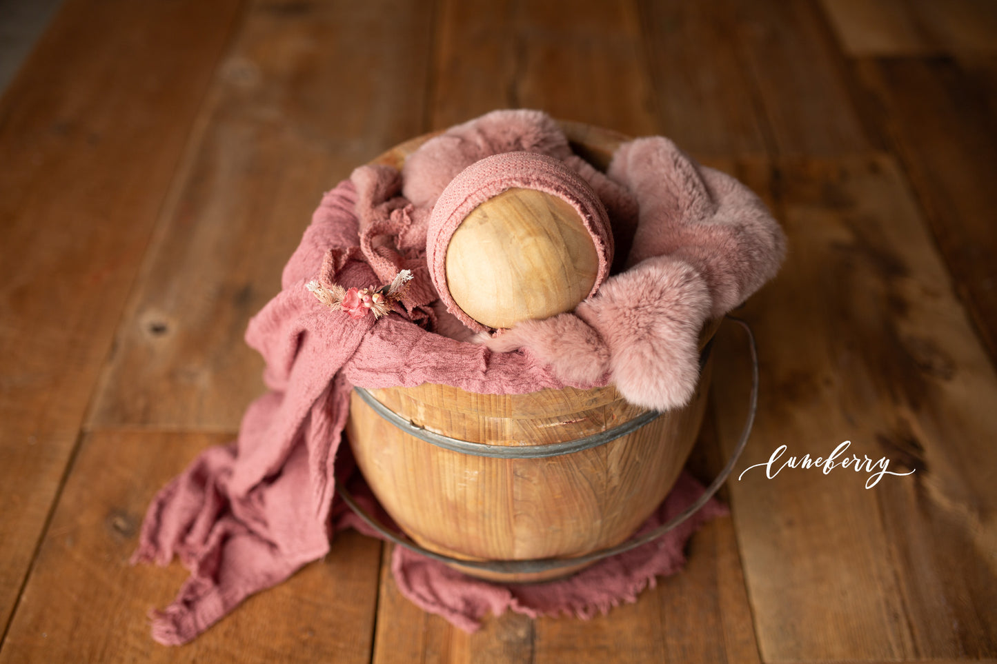 Pooh Bucket set - Pink