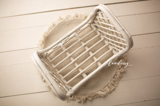 Cream Diamond Bed