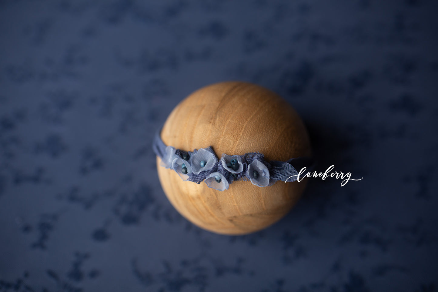 WINTER BLUE FLORAL Fabric