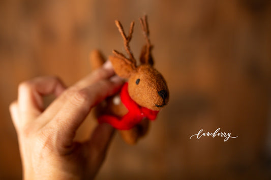Christmas Reindeer Little Feltie