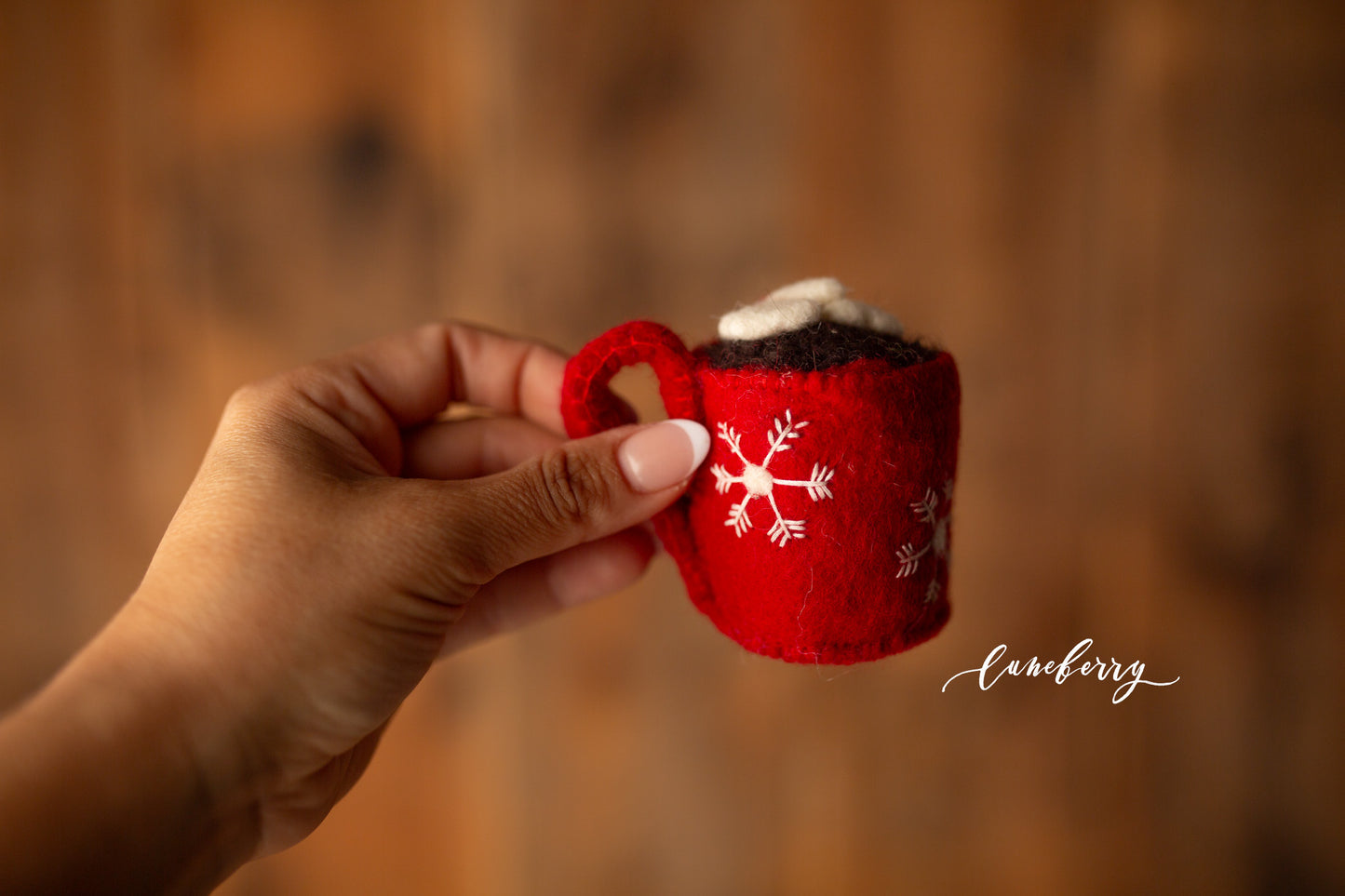 Hot Cocoa with Marshmallow Little Feltie