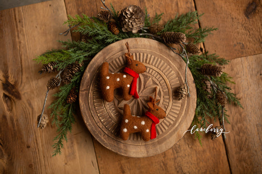 Christmas Reindeer Little Feltie
