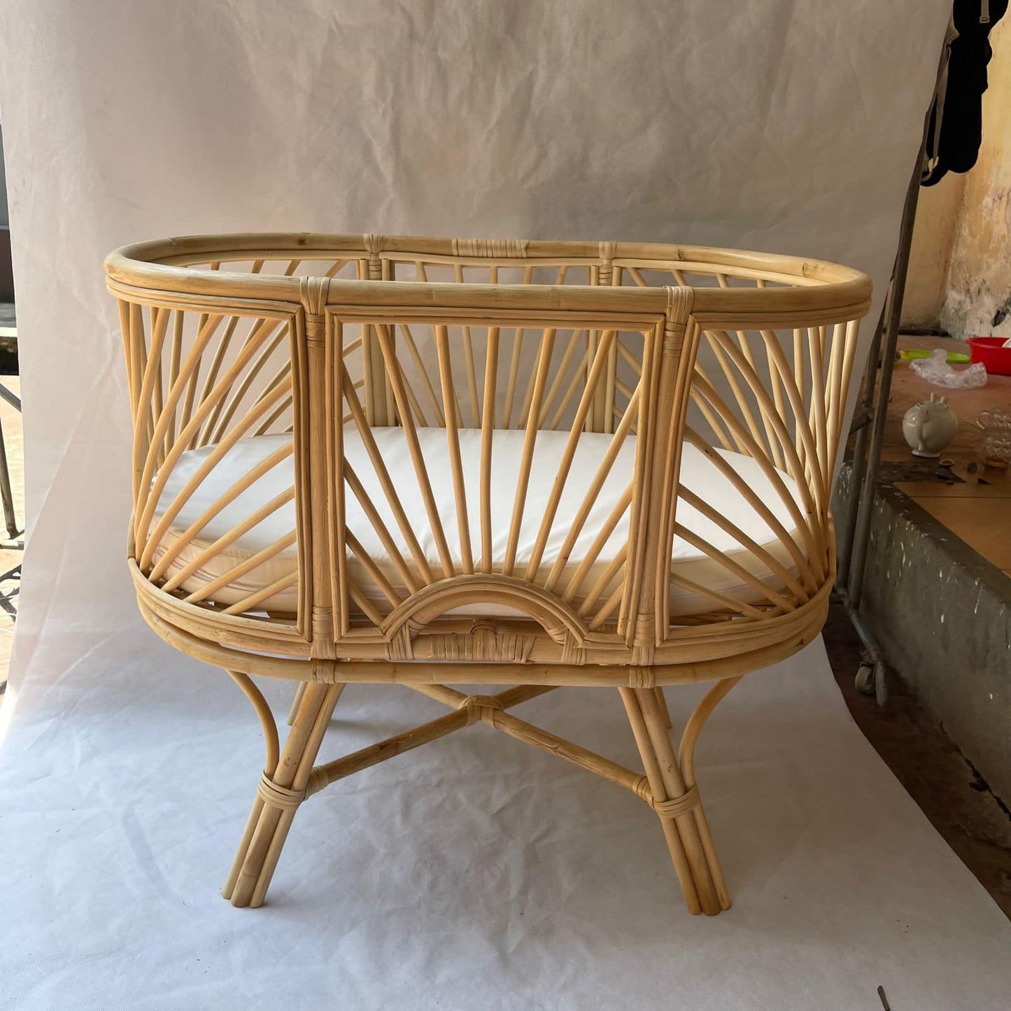 Full Size Bamboo Crib  2- PART