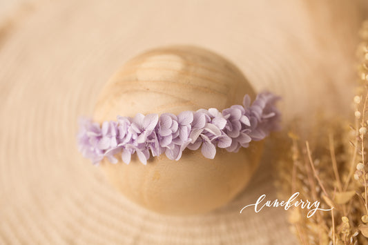 Lavender Hydrengia Floral Halo